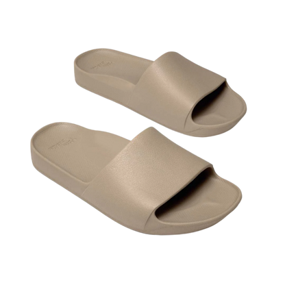Archies Arch Support Slides - Taupe
