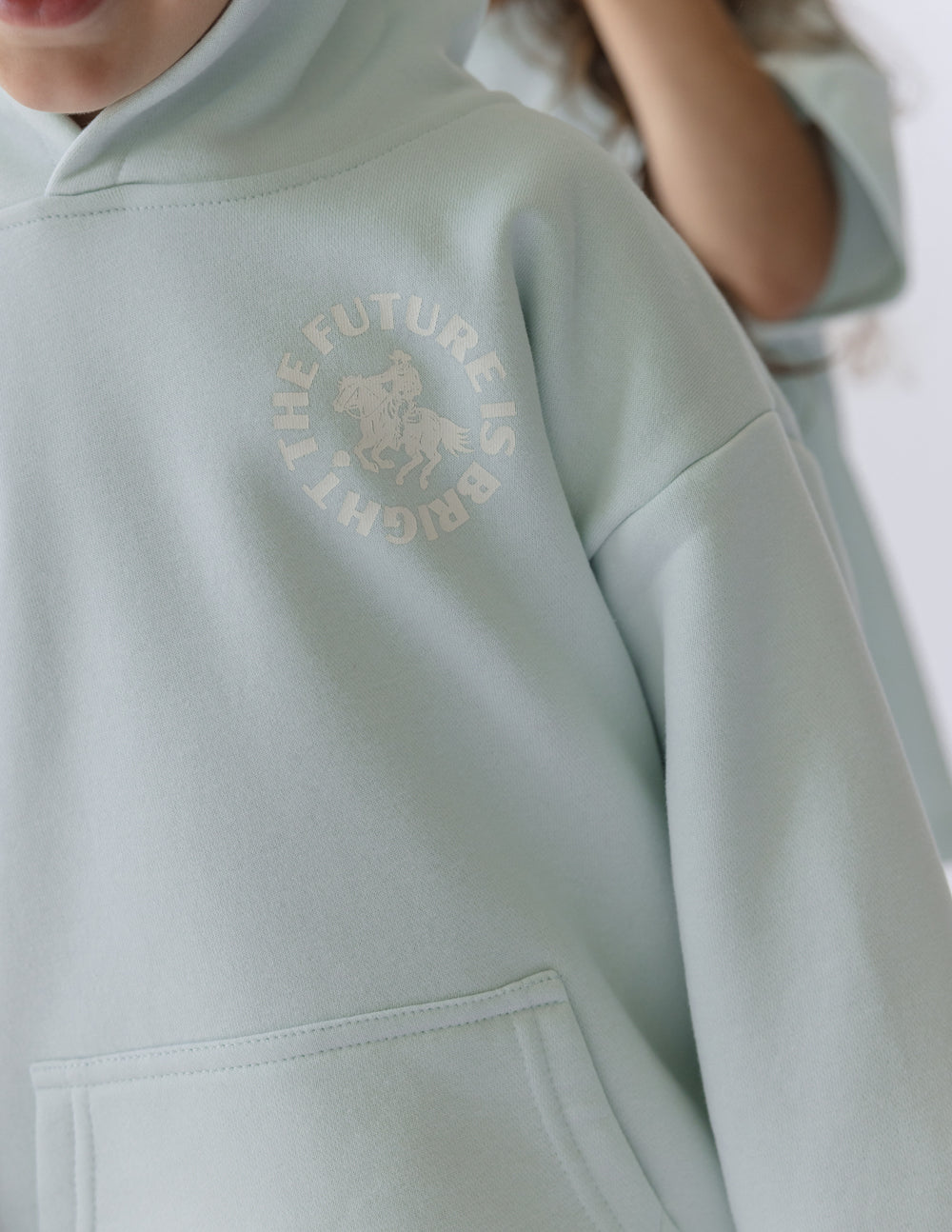 Elevated Faith The Future Is Bright Kids Hoodie