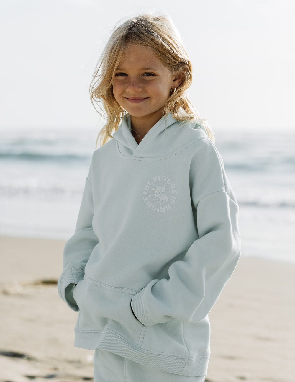 Elevated Faith The Future Is Bright Kids Hoodie