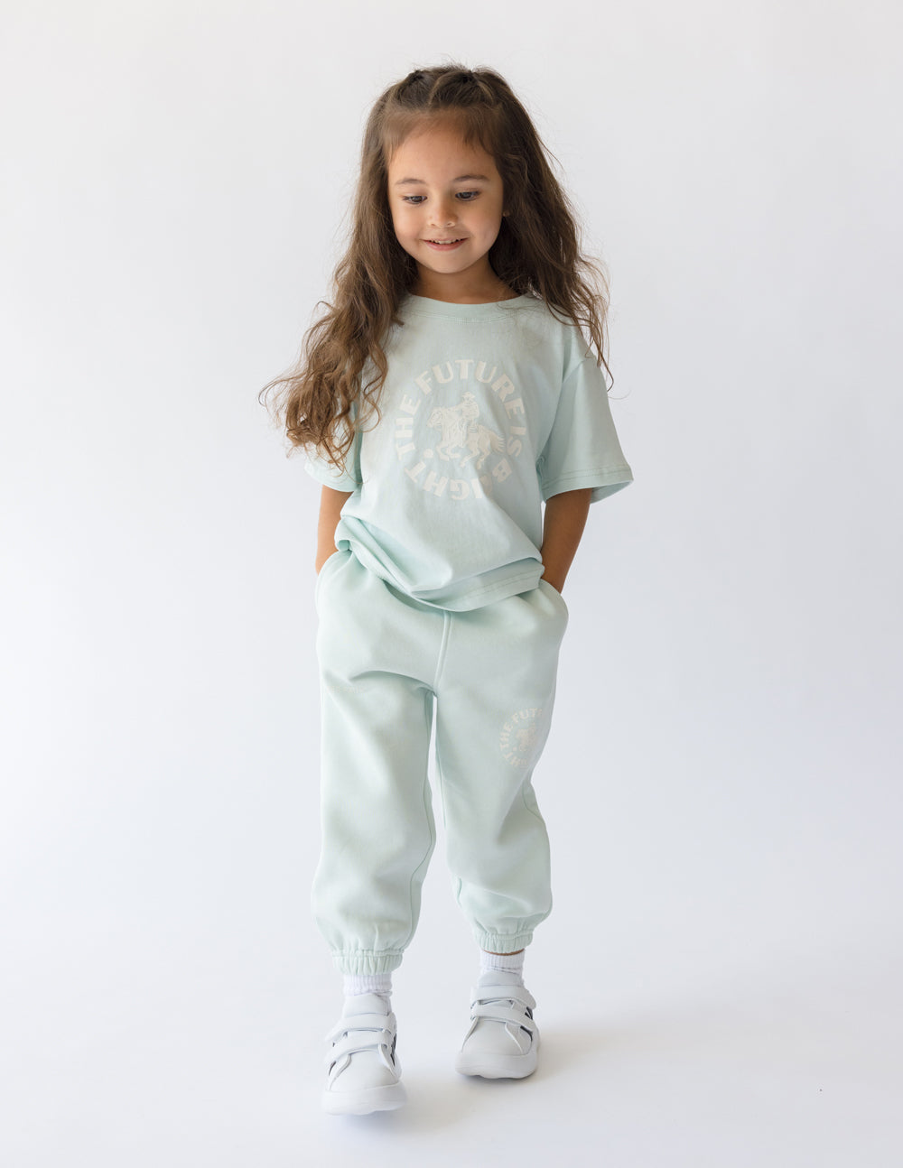 Elevated Faith The Future Is Bright Kids Tee