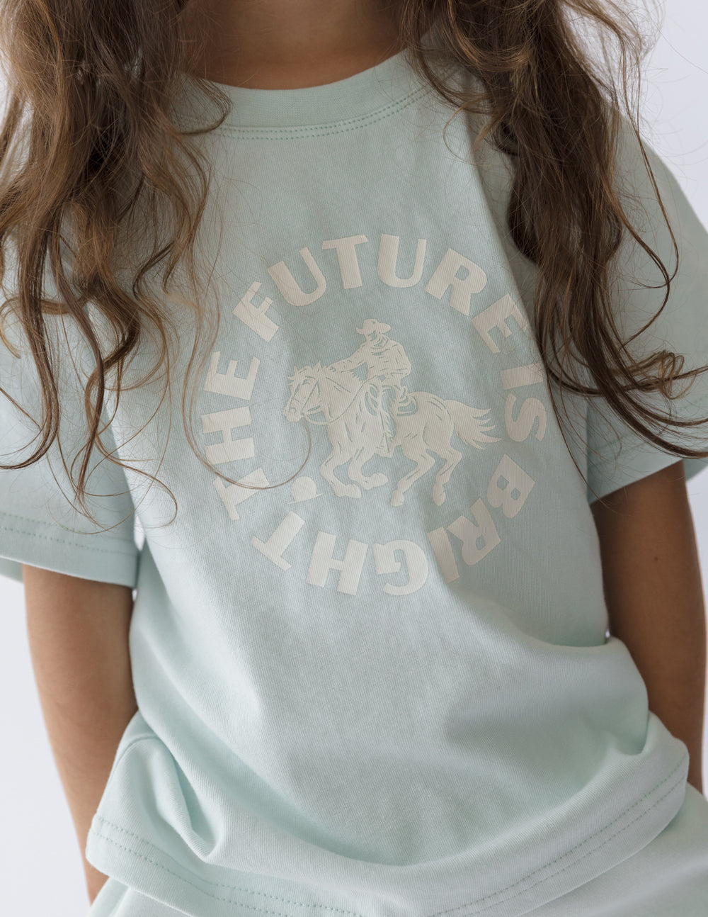 Elevated Faith The Future Is Bright Kids Tee
