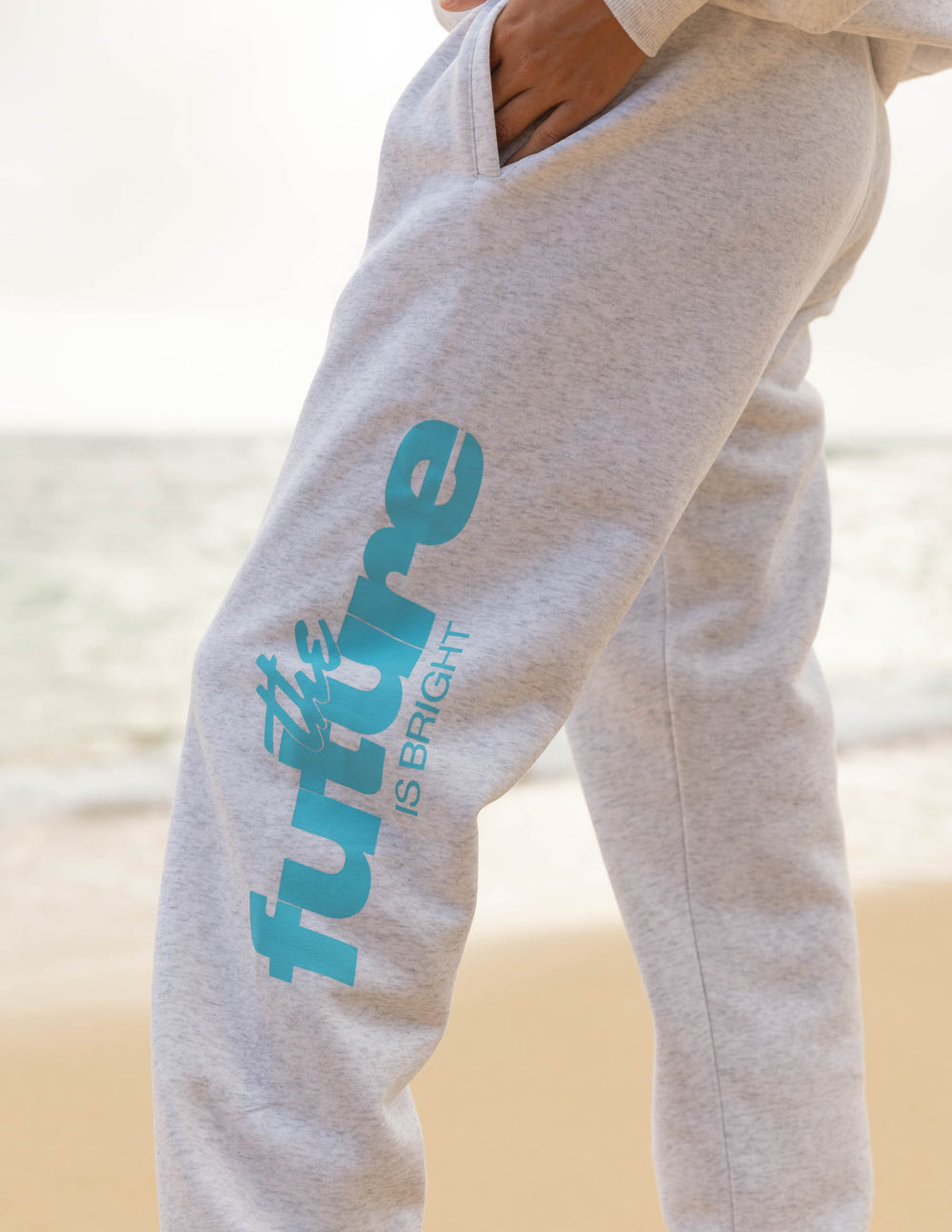 Elevated Faith The Future Is Bright Retro Unisex Sweatpant