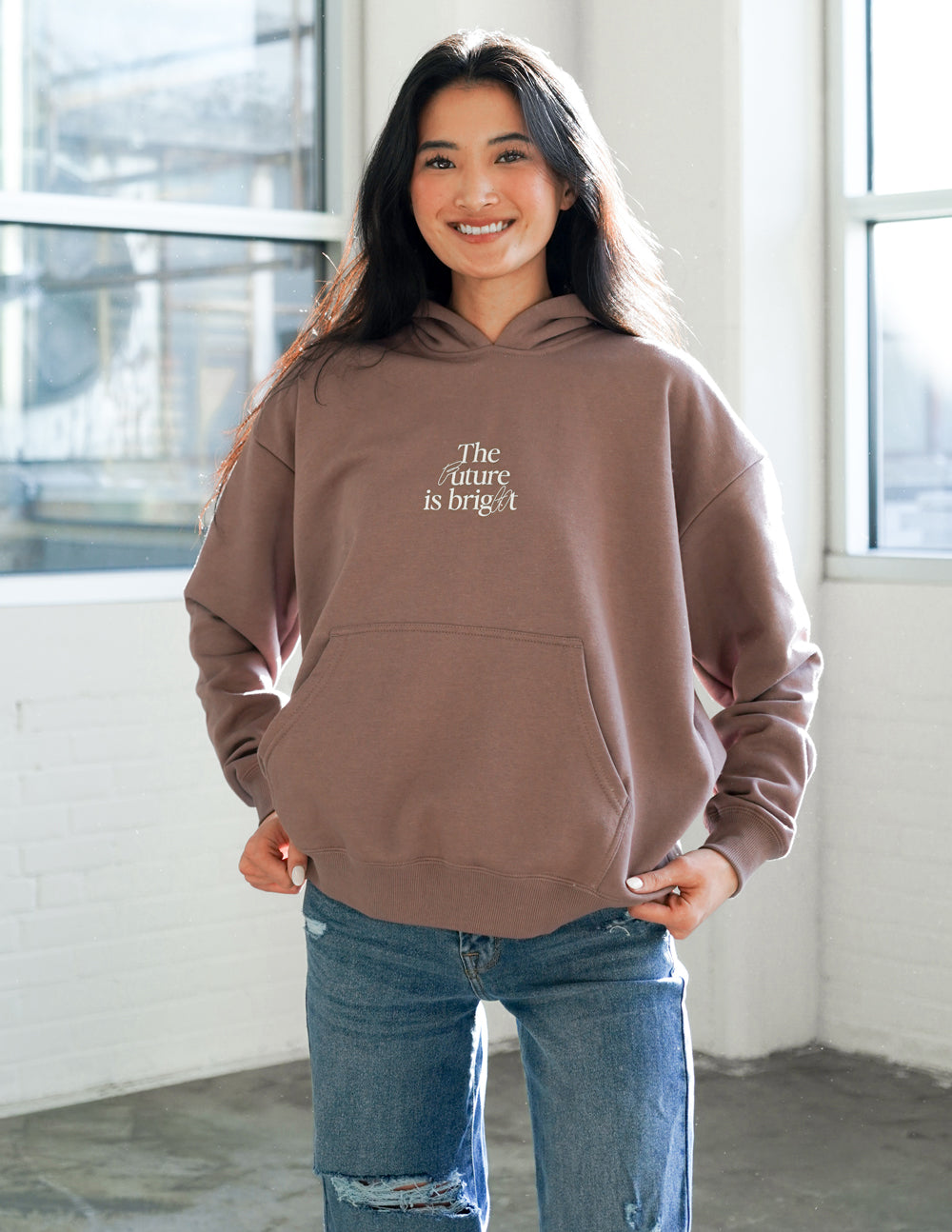 Elevated Faith The Future is Bright Unisex Hoodie