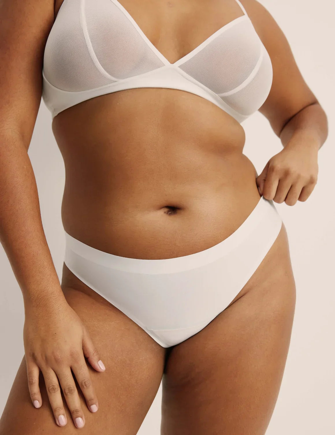 Light Leakproof No-Show Thong