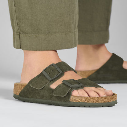 Birkenstock Arizona Suede Leather Sandals