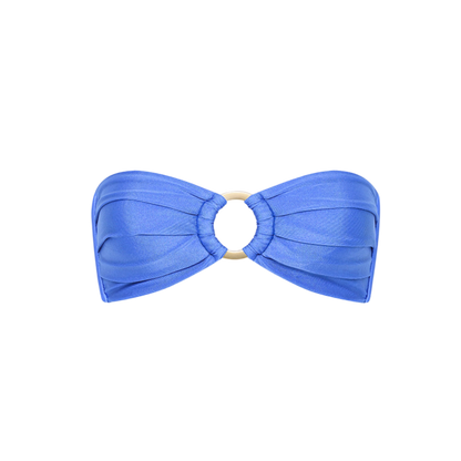 Kulani Kinis Strapless Bandeau Bikini Top - Bluebell - FINAL SALE