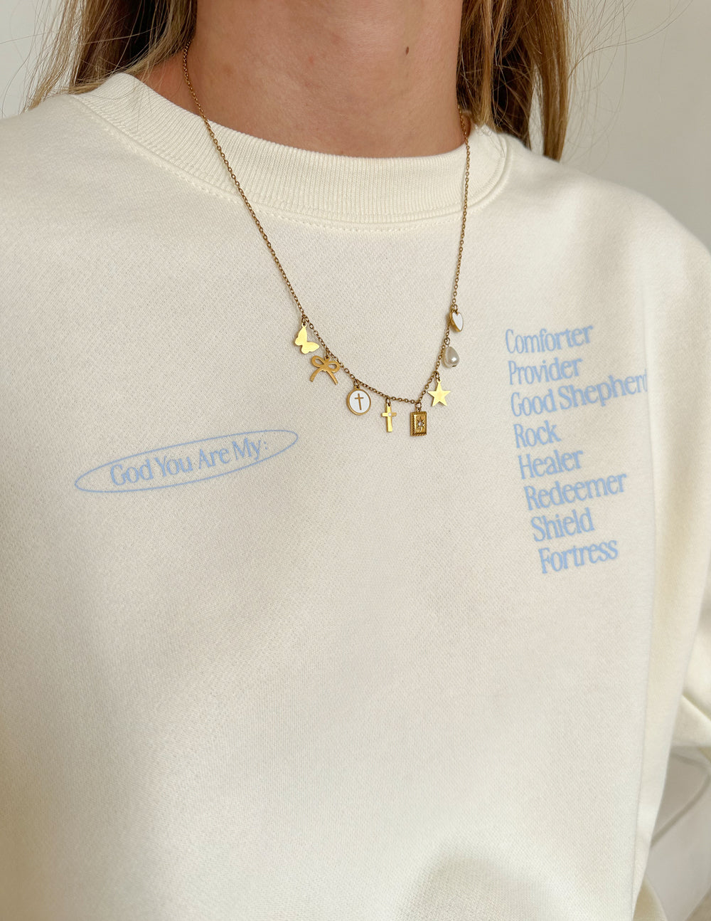 Elevated Faith Transformation Charm Necklace