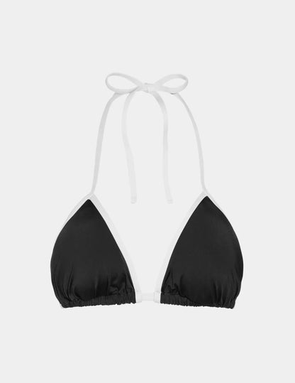 Triangle Bikini Top - Color Block - Last Call