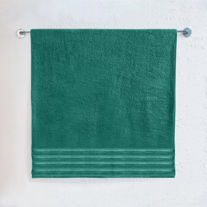 Elegant Comfort 1-Piece Premium Turkish Cotton 4 Lines Stripe Jumbo Towel, 35x 70 inch