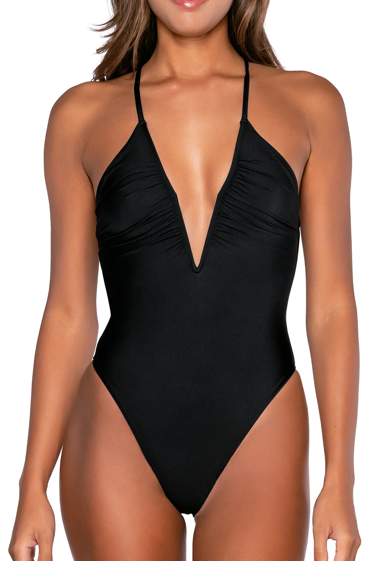 B Swim Stardust One Piece Swimsuit -  Black Out - FINAL SALE
