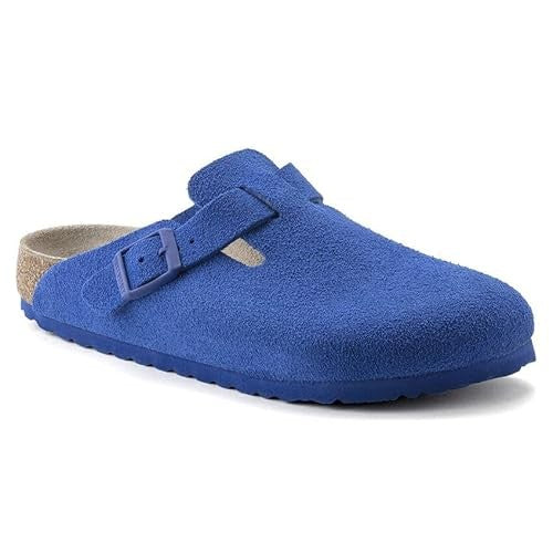 Birkenstock Boston Suede Leather Clogs