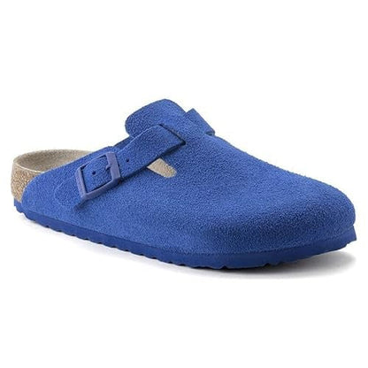 Birkenstock Boston Suede Leather Clogs