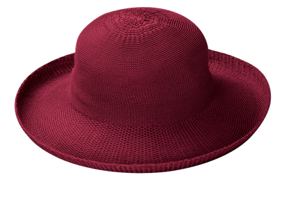 Wallaroo Victoria Packable Sun Hat - Cranberry