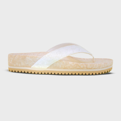 Fleks Unisex West Beach Flip Flop - Oatmeal