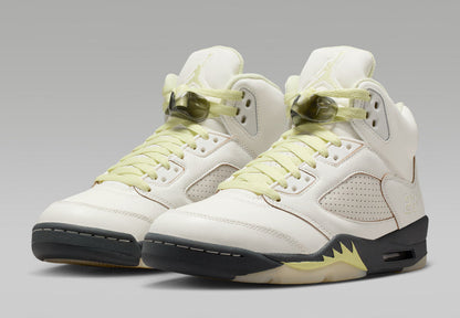 Air Jordan Women's Retro 5 'Luminous Green' Sneakers