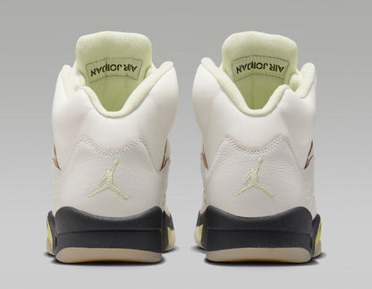 Air Jordan Women's Retro 5 'Luminous Green' Sneakers