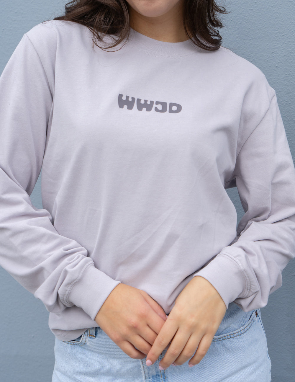 Elevated Faith WWJD Purple Unisex Tee