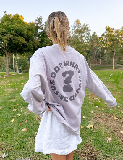 Elevated Faith WWJD Purple Unisex Tee