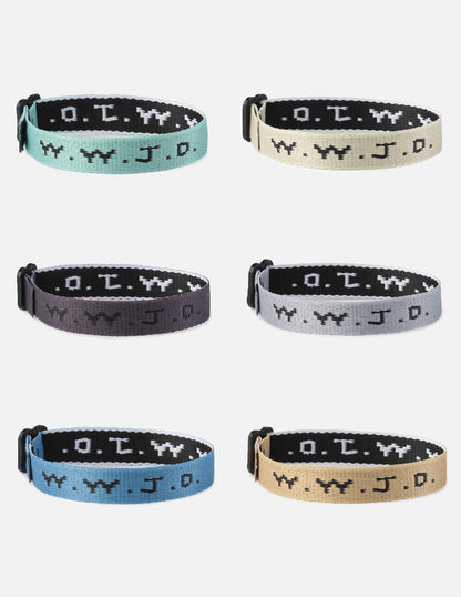 Elevated Faith WWJD Surf Bracelet Pack