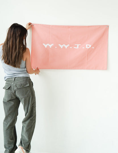 Elevated Faith WWJD Tapestry