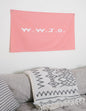 Elevated Faith WWJD Tapestry