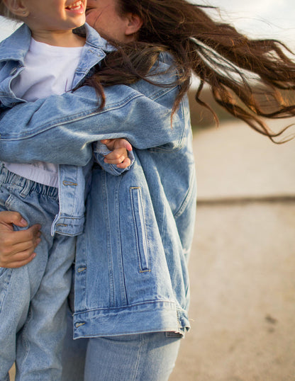 Elevated Faith What a Friend in Jesus Kids Denim Jacket