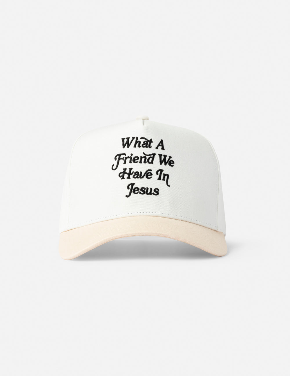 Elevated Faith What a Friend in Jesus Trucker Hat