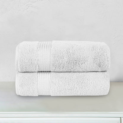 Elegant Comfort 2 Pack Premium Turkish Cotton Bath Towel Set, 27 x 54 inch