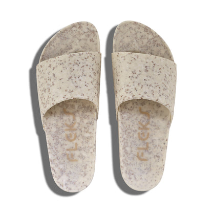 Fleks Unisex East Beach Slide - White Sand Beach