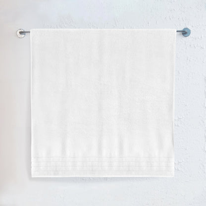 Elegant Comfort 1-Piece Premium Turkish Cotton 4 Lines Stripe Jumbo Towel, 35x 70 inch