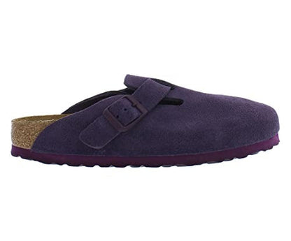 Birkenstock Boston Suede Leather Clogs