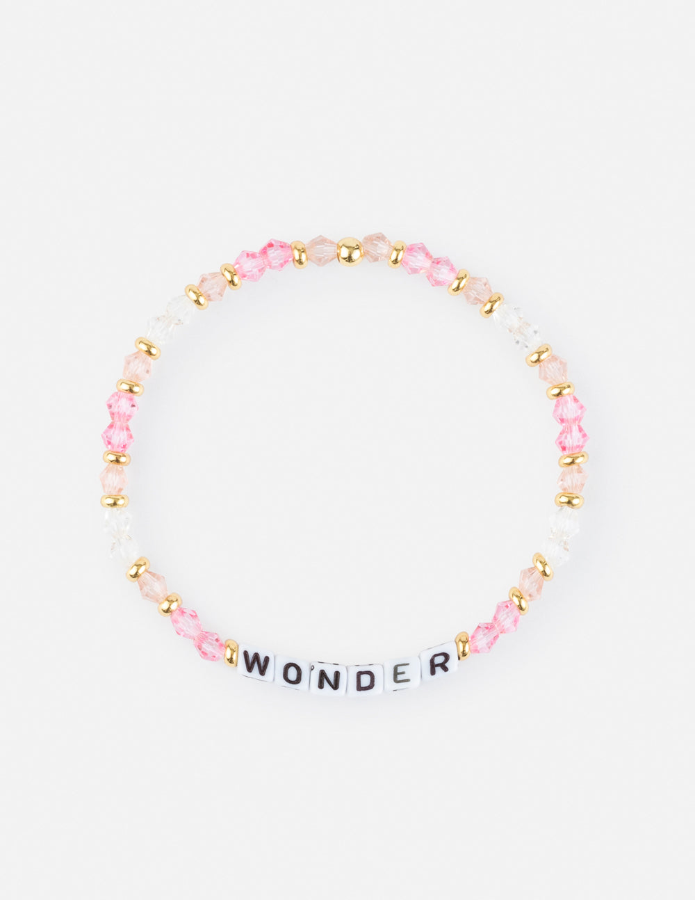 Elevated Faith Wonder Letter Bracelet