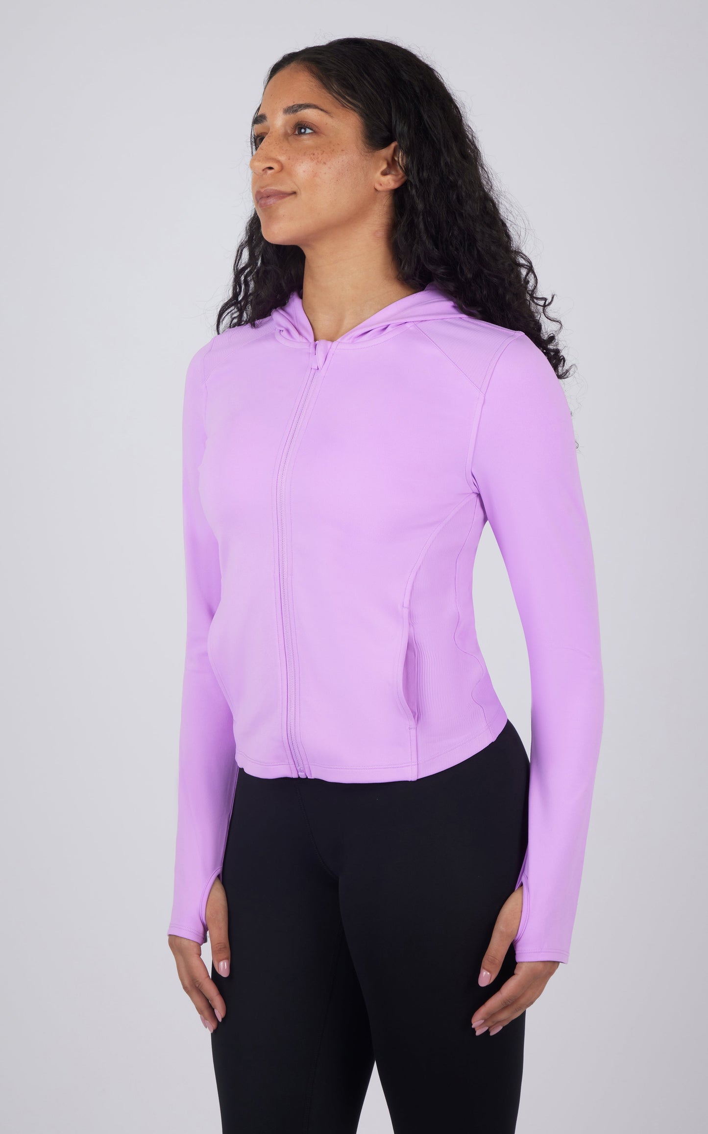 90 Degree by Reflex Lux Full Zip Hoodie