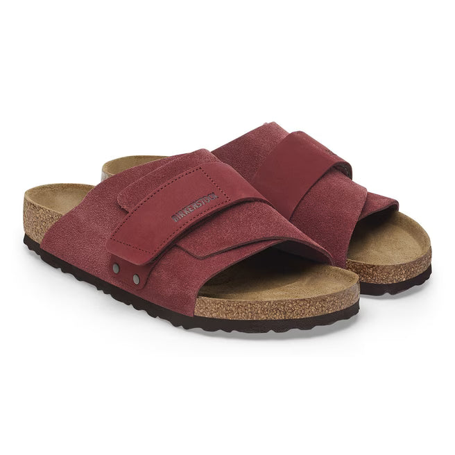 Birkenstock Unisex Kyoto Nubuck Leather Zinfandel