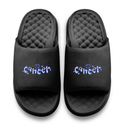 Cancer Zodiac Elements Motive Slide Sandals