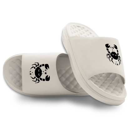 Cancer Zodiac Symbols Motive Slide Sandals