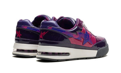 A Bathing Ape Men's Bape Road Sta 'Patent Leather Purple 2022' (2022)'
