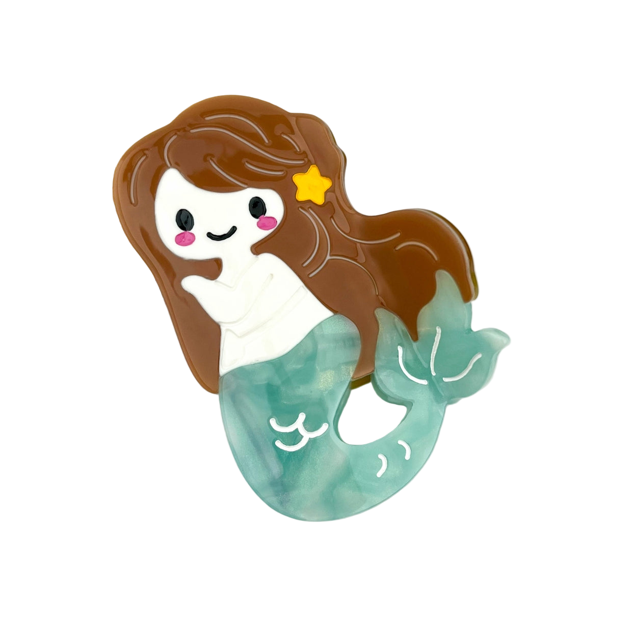 SSR Acetate Mermaid Hair Claw Clip