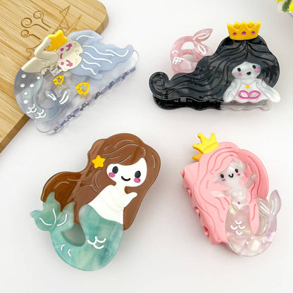 SSR Acetate Mermaid Hair Claw Clip