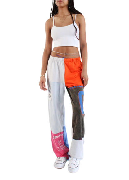 American Recycled Clothing Graphic Tee Pants  - Assorted