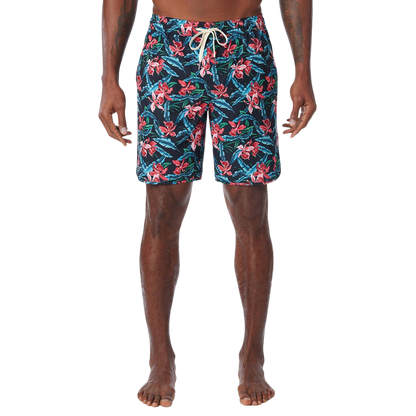 Fair Harbor The Anchor Men's Swim Trunks Boardshort - Tropical Nights - FINAL SALE