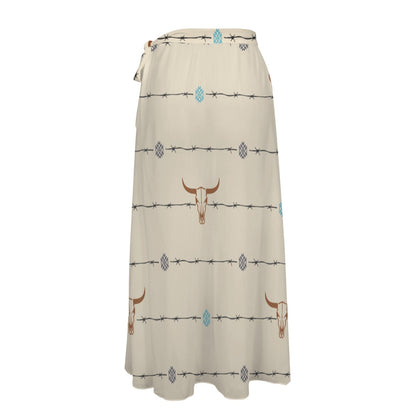 Baha Ranch Barbed Wire Swim Beach Skirt Coverup