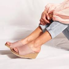 Birkenstock Namica Exquisit Nubuk Leather Crystal Rose Rivets