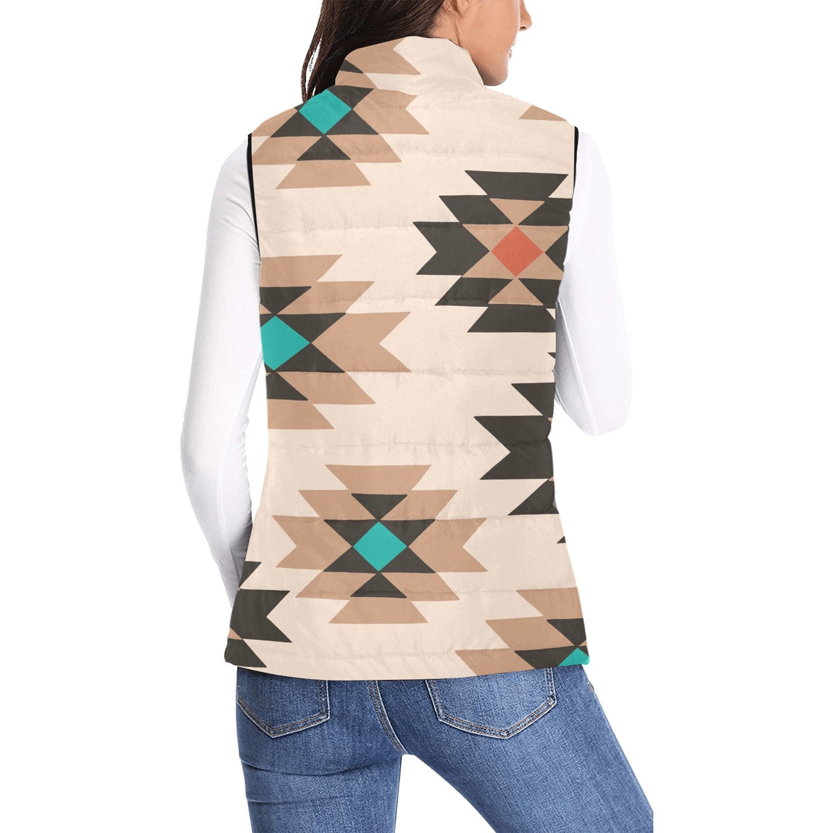 Baha Ranch Women's Sedona Aztec Puffy Vest