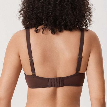 Cosnufy Sheer Mesh Balconette Bra