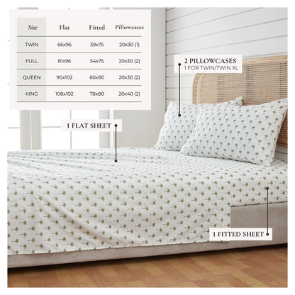 Coastal Printed Sheet Set - Newport Collection
