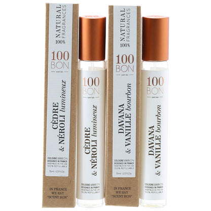 Duo 100 Bon Cedre Neroli Lumin +  Davana Vanille Bourbon