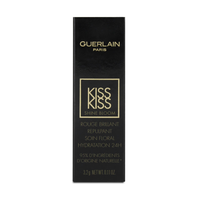 Guerlain Kiss Kiss Shine Bloom Red Lipstick 775 Poppy Kiss