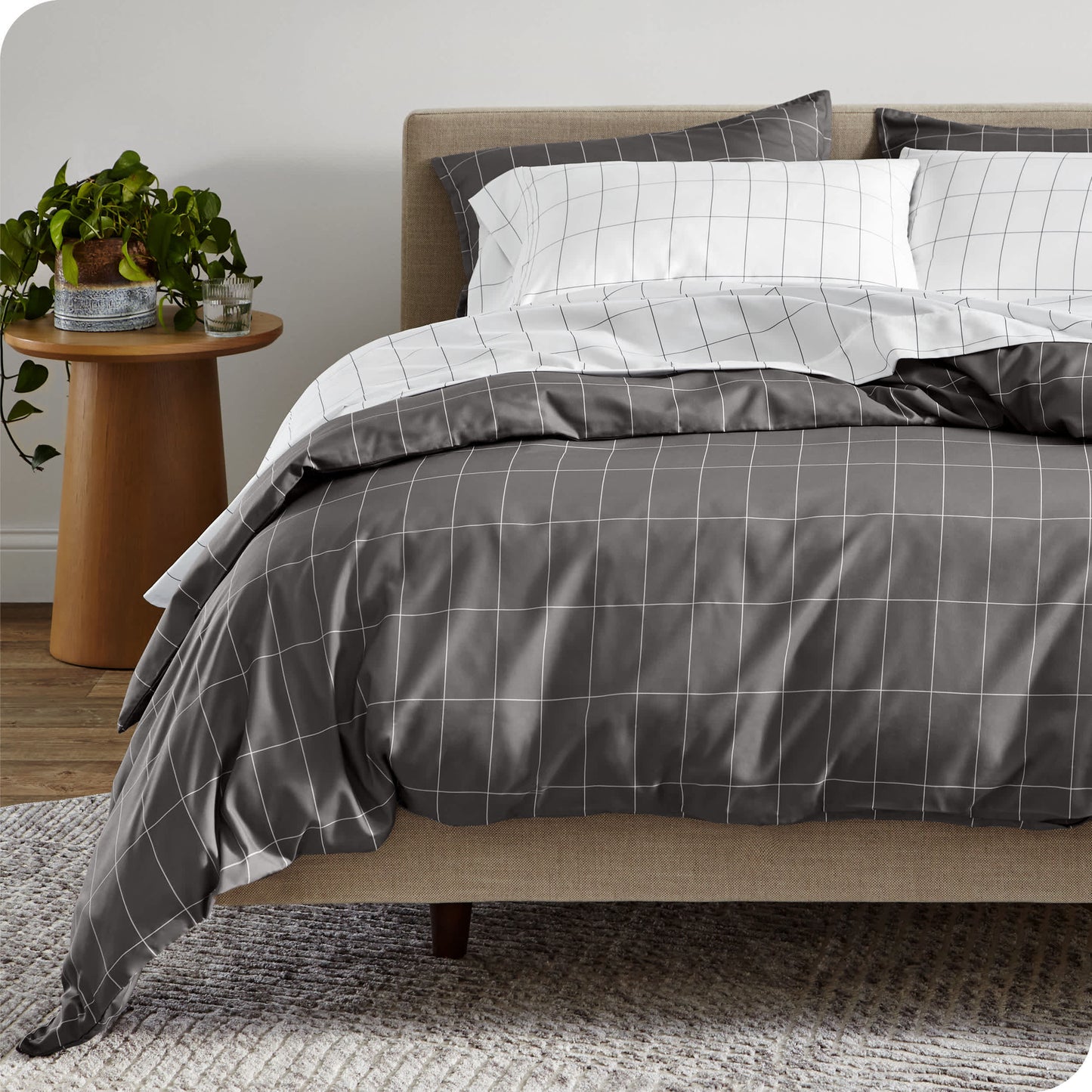 Bare Home Double Brushed Duvet Cover Set