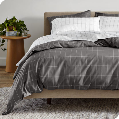 Bare Home Double Brushed Duvet Cover Set
